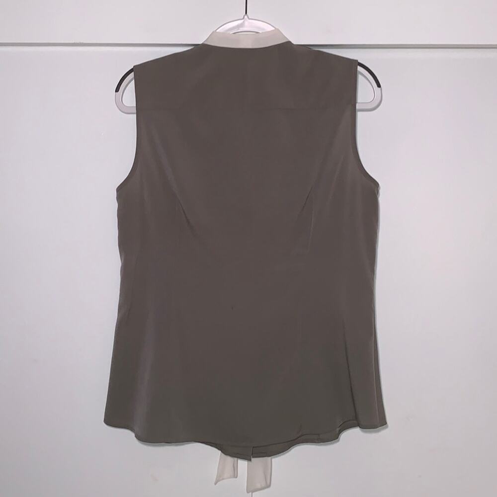 Green Button Down Blouse - image 5